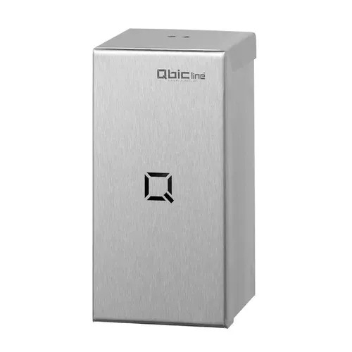 All Care Qbic-line Duftspender Edelstahl gebürstet - Wundbehandlungsmittel, batteriebetriebener Duftspender mit Ventilator für gleichmäßige Duftverteilung im Raum.