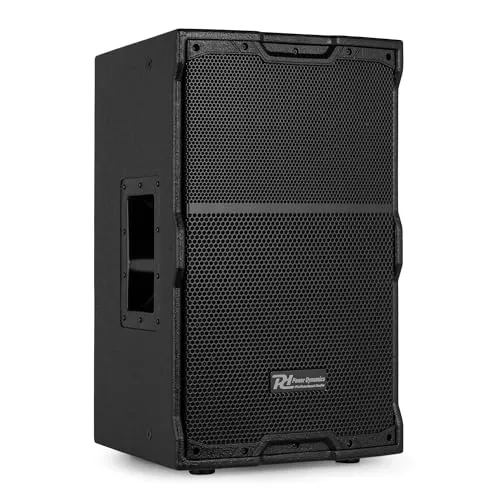 Power Dynamics PDY212A PA-Lautsprecher-Aktiv, 12 Zoll PA Speaker 350 Watt RMS, DSP, Bluetooth, DJ PA Box, krafvoller Bass, Sound Control Display, Class-D-Verstärker, 700 Watt
