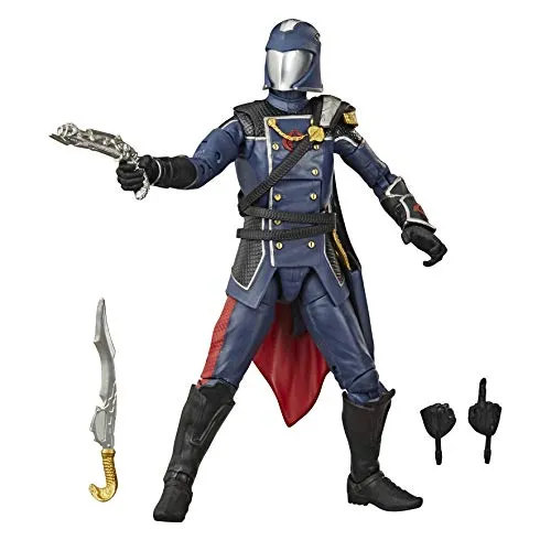 G. I. Joe G.I. Joe Classified Series Cobra Commander Actionfigur 06 Sammlerstück Premium Spielzeug, mehrere Zubehör, 15,2 cm Skala, Custom Package Art