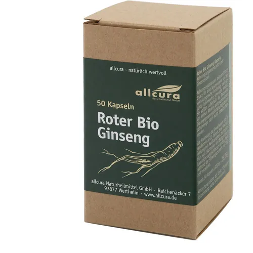 ROTER BIO Ginseng Kapseln 50 St PZN16501773