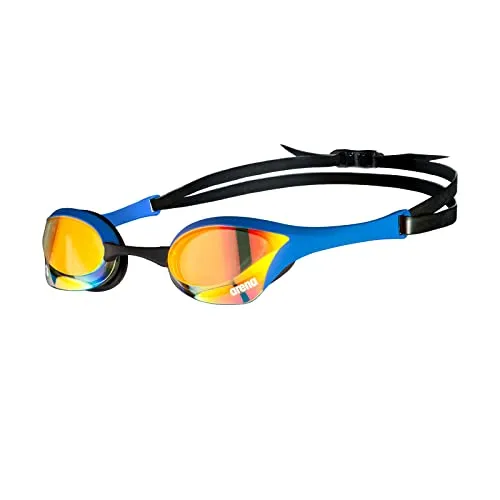 arena Cobra Ultra Swipe Mirror Unisex Race Schwimmbrille - Schwimmbrillen: Wettkampfbrille mit innovativer Swipe Anti-Beschlag-Technologie und UV-Schutz, ideal für Wettkampfschwimmer und Triathleten.