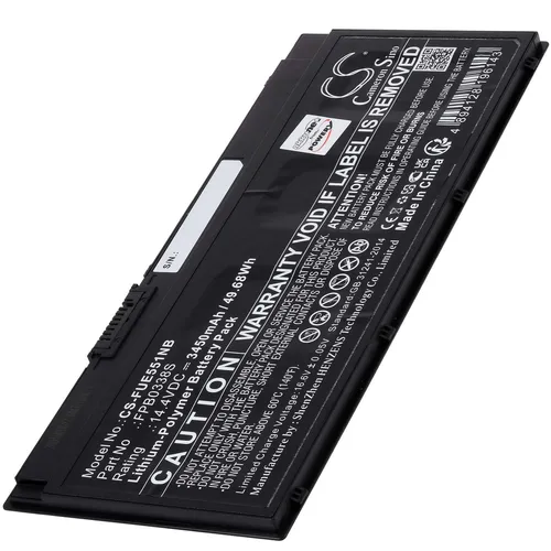Powery Akku für Fujitsu Lifebook T937 - 3450 mAh - Notebook-Akku für Fujitsu Lifebook T937, leistungsstarker 3450 mAh Li-Ion Akku für längere Laufzeiten und optimale Leistung.
