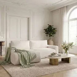 Ecksofa MILO SMALL mit Schlaffunktion und Bettkasten - Beige - Das elegante Ecksofa MILO SMALL bietet Komfort und Funktionalität. Mit einer praktischen Schlaffunktion und einem geräumigen Bettkasten ist es ideal für entspannte Abende und Gästeübernachtungen.