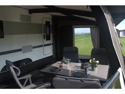 Telta Vorzelt - Soul 490 - Vorzelte, aufblasbares Design für einfachen Aufbau und hohe Stabilität, ideal für Camping und Freizeit mit großem Platzangebot.