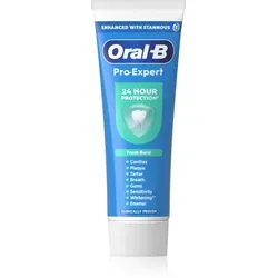 Oral-B Pro-Expert Frischer Atem Zahnpasta - Zahnpasta mit klinisch bewiesenem 24-Stunden-Schutz, bietet frischen Atem und antibakterielle Wirkung für optimale Mundgesundheit.