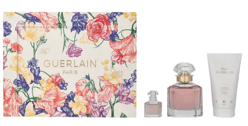 Guerlain Mon Guerlain Geschenkeset mit EDP Spray und Body Lotion - Entdecken Sie das Guerlain Mon Guerlain Geschenkeset mit einem 50ml EDP Spray, einem 5ml EDP Spray und einer 75ml Body Lotion. Ideal für besondere Anlässe und als Geschenk für Körperpflege-Liebhaber.