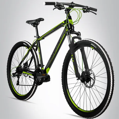 Zoll Mountainbike Canberra mit Scheibenbremsen - B-WARE Mountainbike für Herren, 21 Gänge, 26 Zoll Laufräder, 90% vormontiert, inkl. Anleitung und Fahrradständer - ideal für Abenteuer in der Natur.