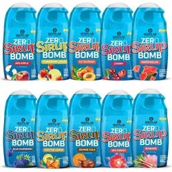 BODYLAB ZERO Sirup BOMB 1.0 & 3.0 Box - 10x65ml zuckerfreies Getränk - BODYLAB ZERO Sirup BOMB: Hochkonzentrierter, kalorienfreier Getränkesirup in praktischen 65 ml Fläschchen. Ideal zum Mischen für erfrischende Geschmackserlebnisse – perfekt für unterwegs und im Alltag.