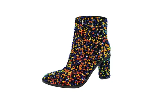 Buffalo Damen Ankle Boots ZOE Textil Schwarz 37 - Wanderschuhe mit robustem Textil und Synthetik, ideal für Komfort und Stil bei Outdoor-Aktivitäten.
