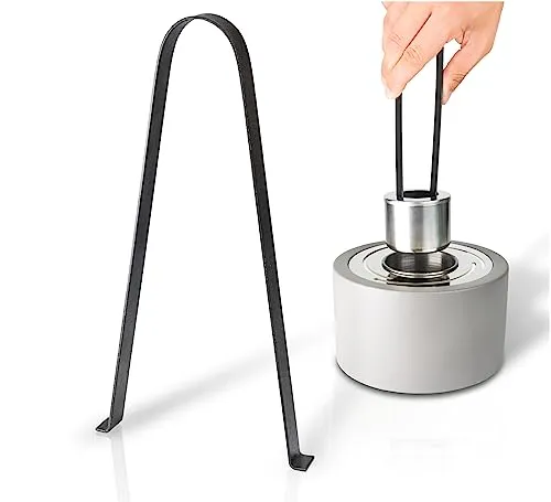 Firell Brennkammer-Wechsel Zange - Zubehör für Ethanol Tischkamine | 22cm Länge | Edelstahl-Zange für schnellen Brennertausch ohne Abkühlzeit | Passend für alle gängigen Tischkamin-Modelle