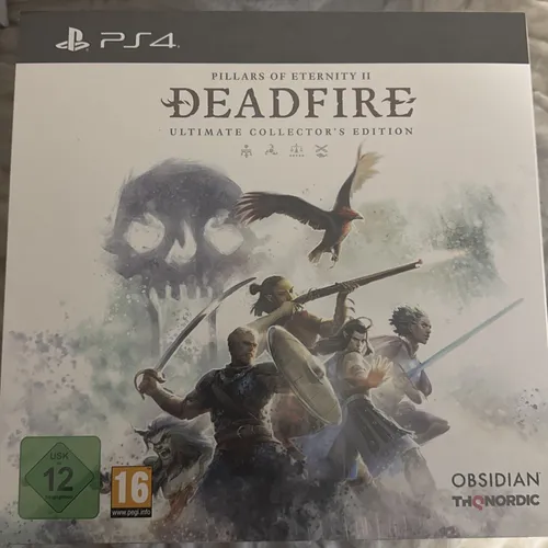 Pillars of Eternity II: Deadfire Ultimate Collectors Edition PS4 - Rollenspiel für PS4, inklusive Collector's Edition mit exklusiven Inhalten und USK ab 12 Jahren, ideal für Fans von epischen Abenteuern.