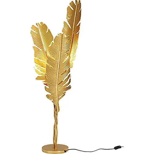 Kare-Design Stehleuchte Akile, Bronze, Metall, 36x123x27 cm - Elegante Stehleuchte in Bronze aus der Serie 'Akile'; ideal für Ihre Innenräume. Mit einer Höhe von 123 cm und einer E27-Fassung sorgt sie für stilvolles Licht und schafft eine einladende Atmosphäre.