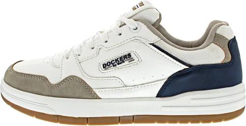 Dockers by Gerli Sneaker für Herren - Sportlicher Sneaker mit weichem Wechselfußbett, ideal für lose Einlagen, flexible und rutschhemmende Laufsohle für optimalen Komfort.