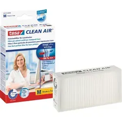 Tesa Feinstaubfilter 50379 - Clean Air M für Laserdrucker und Kopierer, 94% Tiefenwirksamkeit für besseres Raumklima und effektiven Feinstaubschutz