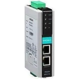Moxa MGATE MB3170I - Modernes Modbus-Gateway mit 1 Port, 2 kV Isolierung, 0 bis 60C Betriebstemperatur (MGATE MB3170I)