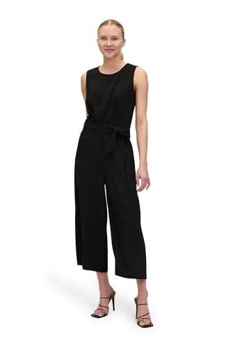 Betty & Co Damen Jumpsuit ohne Arm Schwarz, Größe 44 - Eleganter Jumpsuit für Damen, ideal für besondere Anlässe. Hochwertige Materialien und bequeme Passform sorgen für Stil und Komfort.