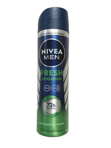 NIVEA MEN Fresh Sensation Anti Transpirant Deospray bis zu 72h Schutz 150ml
