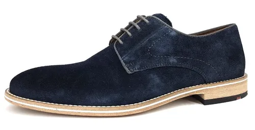 Lloyd Schnürschuh blau 44,5 EU – Eleganz für den Business-Look - Stilvoller Schnürschuh in Blau für den Business-Einsatz. Aus hochwertigem Leder gefertigt, bietet er optimalen Tragekomfort und eine elegante Optik.