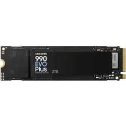 Samsung 990 EVO Plus NVMe M.2 Interne SSD 2TB - Solid State Drive mit ultraschneller Lesegeschwindigkeit von 7450MB/s, perfekt für Gaming und kreative Anwendungen, bietet blitzschnellen Zugriff auf Daten.
