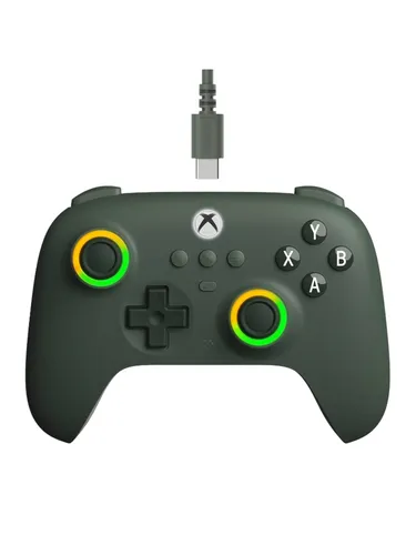 8BitDo Controller Ultimate C, Dunkelgrün - Kompatibel mit Xbox und PC - Gaming Controller für Xbox Serie X|S, Xbox One und PC. Mit interaktiven RGB-Joysticks, verbesserter Griffigkeit und 1 Monat Game Pass Ultimate.