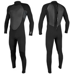 O'Neill Herren Reactor II 3/2mm Back Zip Neoprenanzug, Schwarz, XL EU - Der O'Neill Reactor II ist ideal für Einsteiger und überzeugt durch seine Flexibilität und den bequemen Backzip. Perfekt für Wassersportarten und bietet optimalen Komfort bei jedem Einsatz.