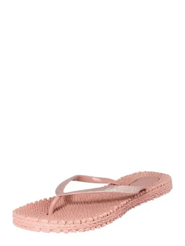 Ilse Jacobsen HORNBÆK Cheerful01 Damen Flip Flops mit Glitter - Sandalen im dänischen Design mit bequemer Passform und sanftem Massage-Effekt, perfekt für Strandspaziergänge und sommerliche Anlässe.