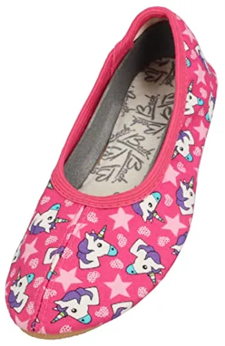 Beck M dchen Pink Horse Ballet Flat, Pink, 25 EU