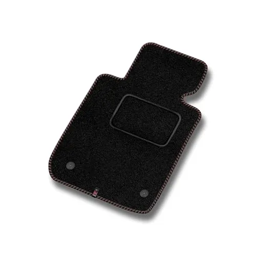 MOTOS Velours Standard Fahrermatte 1-teilig passend für Mini Clubman I 2007-2014 - Standard, Gewebt, Braun Fahrerseite - Erleben Sie neuen Fahrkomfort mit einem Velours-Fahrermatte passend für Ihr Aut