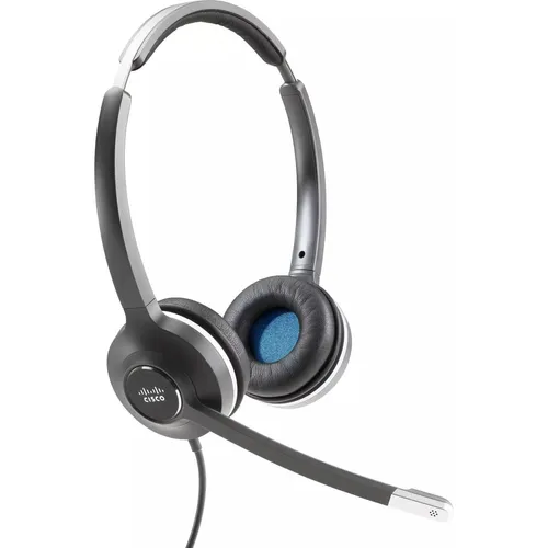 Cisco Headset 532 Wired Dual + QD RJ Kabel - Professionelles Telefon-Headset von Cisco, ideal für klare Kommunikation mit RJ Kabel, perfekt für Büros und Home Office.