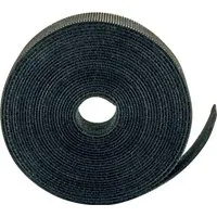 Schwaiger Klettbandrolle Schwarz