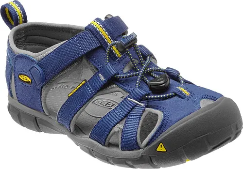 KEEN Unisex Kinder Seacamp 2 Cnx - Baby Sandalen, Blue Depths Gargoyle, 23 EU - Wanderschuhe für Kinder, wasserabweisend und schnell trocknend; ideal für Abenteuer im und am Wasser mit hervorragendem Halt und Unterstützung.