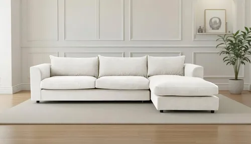 LeGer Home by Lena Gercke Ecksofa Avelina, Breite 297 cm, in Cord- und Chenille- Stoff, Rückenkissen mit Federn