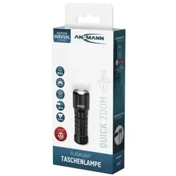 ANSMANN LED Taschenlampe Survival TS450RF – 450 Lumen Outdoor-Taschenlampe - Kompakte ANSMANN LED Taschenlampe Survival TS450RF mit 450 Lumen für Outdoor-Aktivitäten. Robustes Gehäuse, spritzwassergeschützt und stoßfest – ideal für den täglichen Einsatz und lange Leuchtdauer von bis zu 11,5 Stunden.