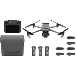 DJI Mavic 3 Pro Fly More Combo (DJI RC Pro) - Professionelle 3-Kamera Drohne mit Hasselblad-Kamera, 43 Minuten Flugzeit und omnidirektionale Hindernisvermeidung
