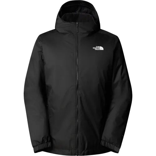 The North Face M Quest Insulated Jacket - Kx7-Tnf Black - Outdoorjacke mit isoliertem Design, ideal für Regen- und Schneewanderungen. Wasserdichtes DryVent-Gewebe sorgt für Atmungsaktivität und Schutz.