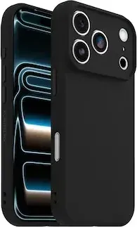 OtterBox Figura Apple iPhone 17 Pro Schwarz (77-000679) - Schützende Mobiltelefontasche für das iPhone 17 Pro. Robustes Design und passgenauer Sitz für optimalen Schutz im Alltag.