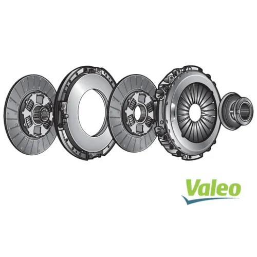 Valeo Kupplungssatz NEW KIT TWIN DISC 827368 - Autoteile, Hochleistungs-Kupplungssatz für verbesserte Leistung und Haltbarkeit im Fahrzeugbetrieb.