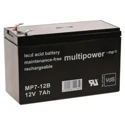 Powery Ersatzakku für APC Back-UPS ES 550 - 12V 7Ah - Kamera-Akkus: Hochleistungs-Ersatzakku mit 7000 mAh für zuverlässige Stromversorgung bei USV-Systemen.