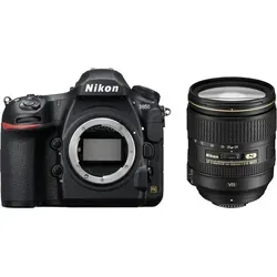 Nikon D850 Kit AF-S 24-120 mm 1:4G ED VR - 45,7-Megapixel Spiegelreflexkamera, präziser Autofokus und 4K-Video für professionelle Aufnahmen