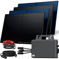 SUNNIVA® 2600W Balkonkraftwerk - Komplettset für nachhaltige Energie - Solaranlage mit 2000W Wechselrichter und 4x 500W Bifazial-Modulen für maximale Effizienz. Ideal für umweltbewusste Haushalte.