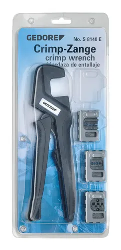 Gedore S 8140A 1830910 Crimp-Set - Hochwertiges Crimpwerkzeug für präzise Verbindungen, ideal für professionelle Anwendungen in der Elektroinstallation.