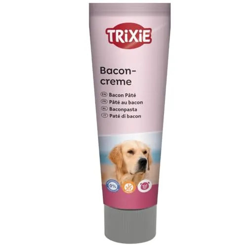 Trixie Premio Baconcreme - 110 g, hoher Belohnungseffekt und ideal zur einfachen Verabreichung von Medikamenten, glutenfrei