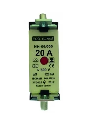 PROTEC.class PSI NH00SF 20A Sicherung 20 A NH00 SF PROTEC