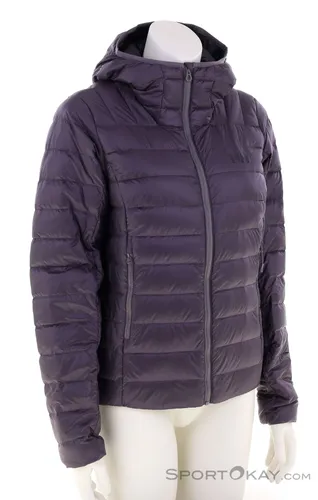 Helly Hansen Verglas Hooded Down 2.0 Damenjacke - Lila - Die vielseitige Helly Hansen Verglas Daunenjacke für Damen bietet Wärme und Schutz bei Outdoor-Aktivitäten. Kompakt verstaubar und ideal als Midlayer, gefertigt aus recycelten Materialien.