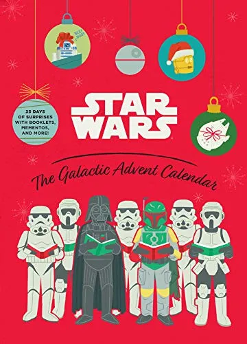Star Wars the Galactic Advent Calendar - Bühnen, erlebe 25 Tage voller Überraschungen mit einzigartigen Buchlet und Sammlerstücken für die perfekte Weihnachtszeit!
