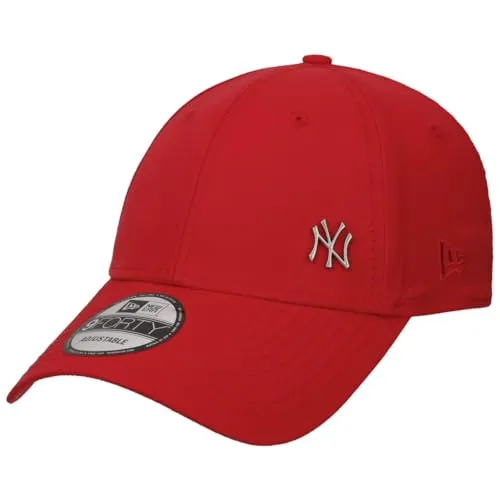 New Era MLB Flawless Logo 9Forty Cap NY Yankees - Rot, ONE Size - Hüte, Kappen & Mützen für Baseball-Fans, stylischer Look mit hochwertigem MLB-Logo und verstellbarem Design für optimalen Tragekomfort.