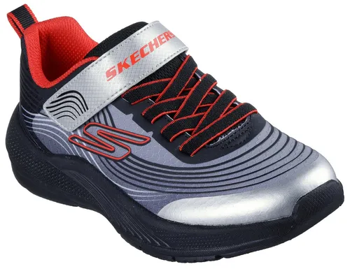 Skechers Boys MICROSPEC ADVANCE Sneakers Kids 403926L Silber, Schuhgröße: 32 EU - Sneaker für Kids, optimal für aktive Abenteuer. Mit verstellbarem Verschluss, gepolsterter Innensohle und maschinenwaschbar für einfache Pflege.