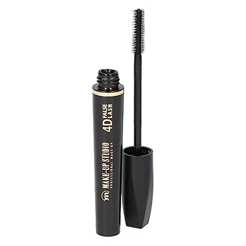 MAKE-UP STUDIO AMSTERDAM Falsche Wimpern Effekt Mascara 4D Extra Black - Die MAKE-UP STUDIO Falsche Wimpern Effekt Mascara 4D Extra Black bietet durch innovative 4D-Technologie extremes Volumen und maximale Länge. Die 2-seitige Bürste ermöglicht die perfekte Anwendung für beeindruckende Wimpern.