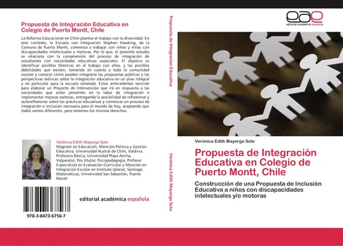 Propuesta de Integración Educativa en Colegio de Puerto Montt, Chile Verónica Ed