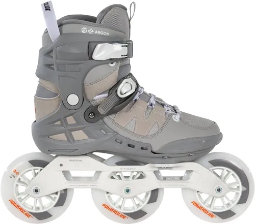 POWERSLIDE ARGON 110 Inline Skate 2025 - Komfort und Performance in Retro-Design - Inliner mit glasfaserverstärkter Schale, Memory-Schaum für individuellen Komfort und TRINITY 3-Punkt-Befestigungssystem für optimale Stabilität und Kontrolle.